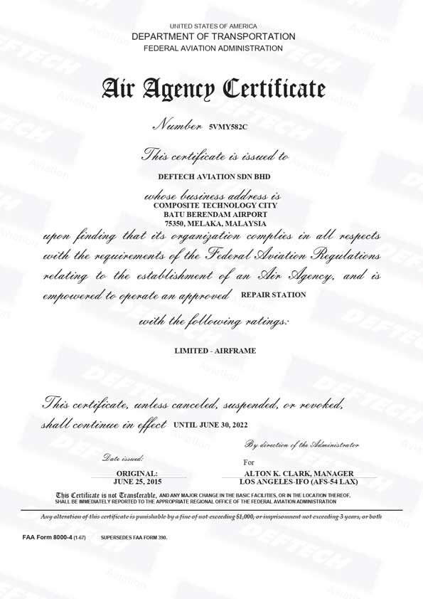 FAA-certificates-deftech-aviation